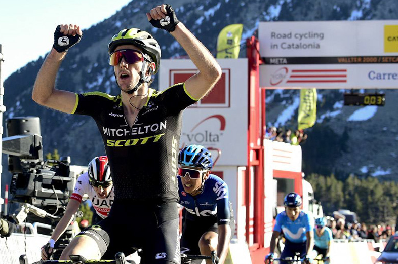 Den tredje etape af Volta a Catalunya er en hård klatring