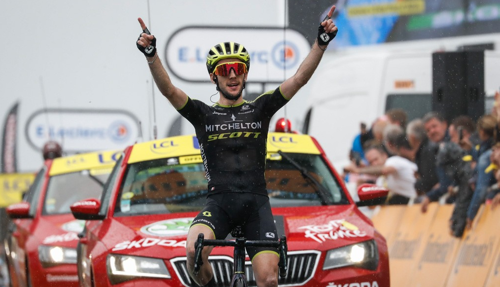 Simon Yates, andenpladsen, kampen om den gule skjorte